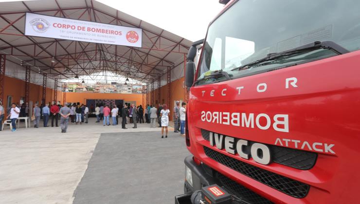 Taboão da Serra ganha novo Posto do Corpo de Bombeiros