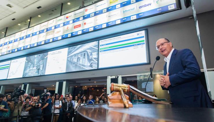 Leilão de concessão das linhas 5 e 17 do Metrô consegue 185% de ágio