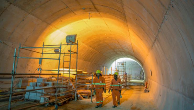 Alckmin vistoria obras da futura Estação Congonhas da Linha 17-Ouro do Metrô