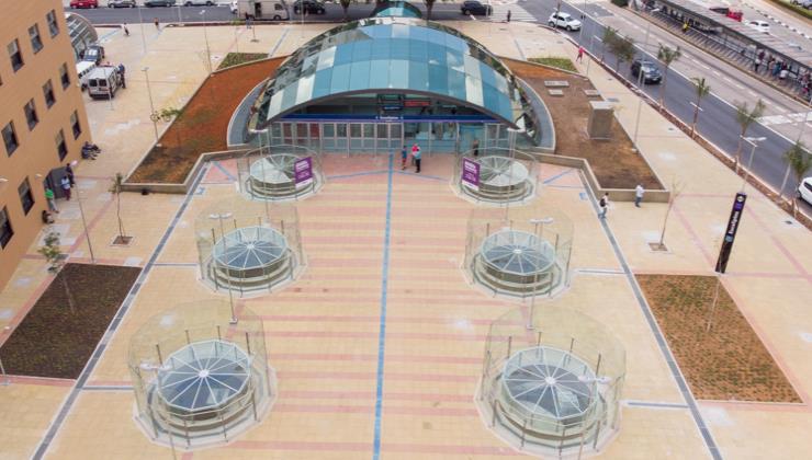Metrô inicia operações da estação Eucaliptos, da Linha 5-Lilás