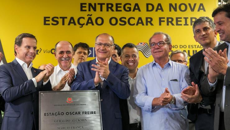 Estação Oscar Freire, da Linha 4-Amarela do Metrô, entra em operação