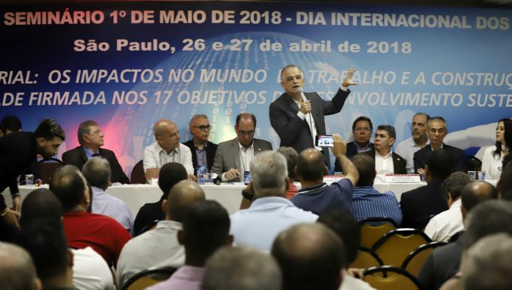 Governador prestigia seminário em celebração ao Dia do Trabalhador