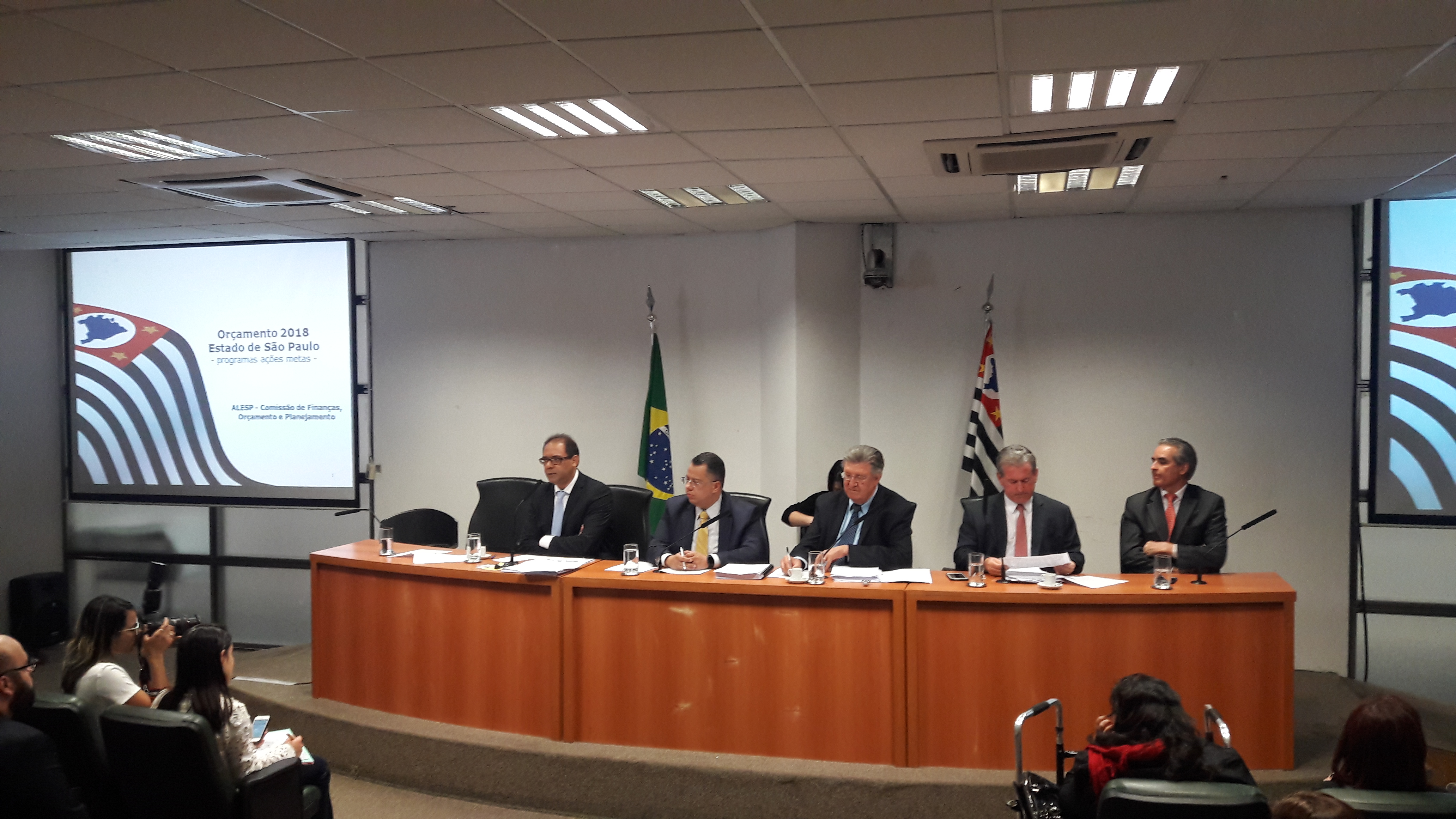 Secretário de Planejamento e Gestão apresenta prestação  de contas à Alesp