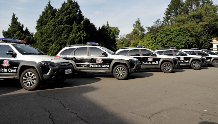Governo de São Paulo equipa Polícia Civil com 83 novas viaturas