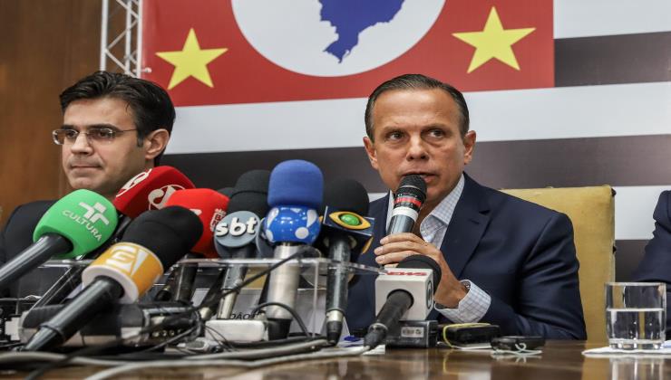 Governador João Doria anuncia as primeiras medidas do governo de São Paulo