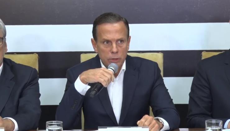 Veja a entrevista coletiva do governador do Estado e de secretários