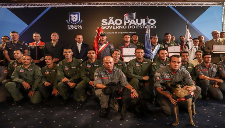 ‘Policial Nota 10’ certifica policiais militares, civis e técnico-científicos de SP
