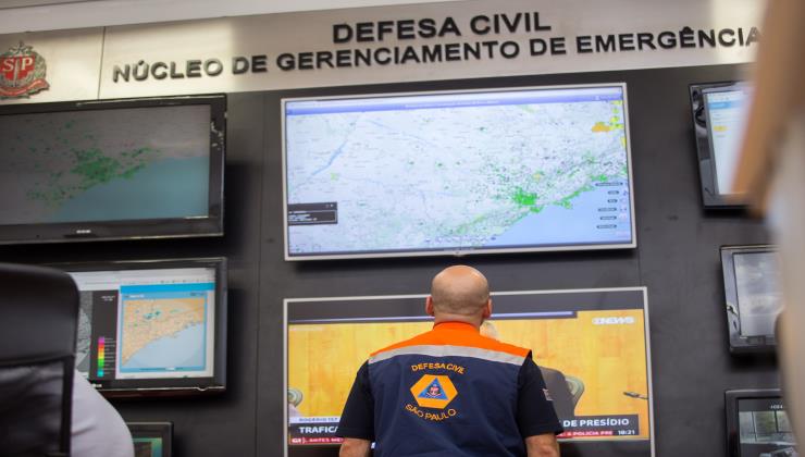 Defesa Civil alerta para fortes chuvas esta semana no Estado de São Paulo