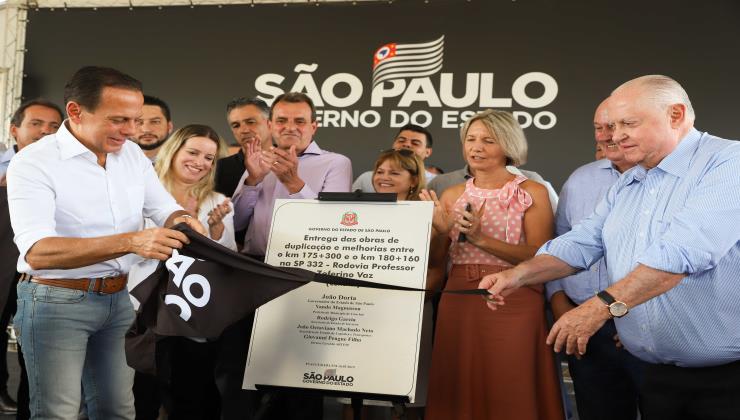 Governo entrega  21 quilômetros de duplicações de rodovias na região de Campinas