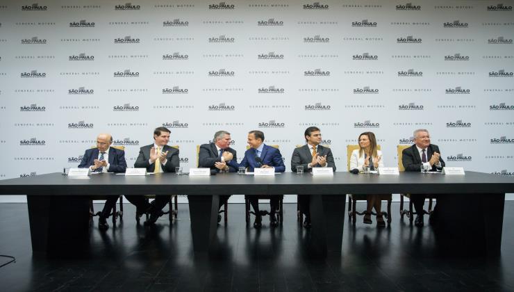 Governo do Estado mantém GM em SP e empresa anuncia investimentos