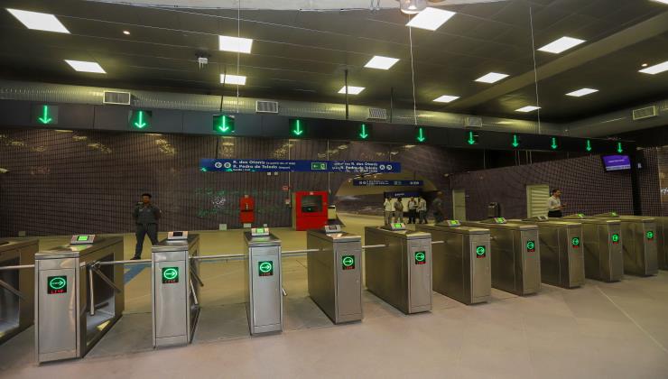 Estado de SP inaugura nesta segunda (8) a estação Campo Belo, do Metrô