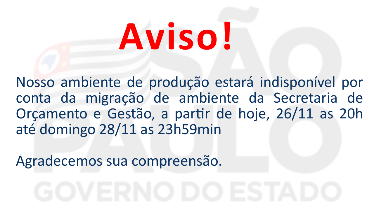 Manutenção programada