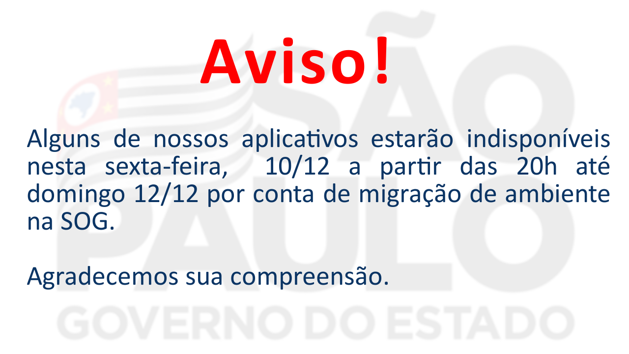 Manutenção programada