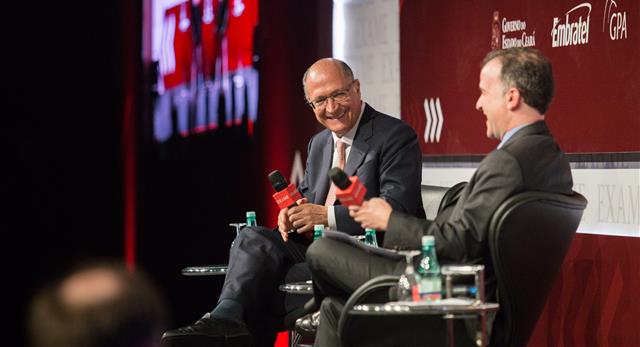 SP responde por “80% dos empregos gerados no Brasil”, destaca Alckmin