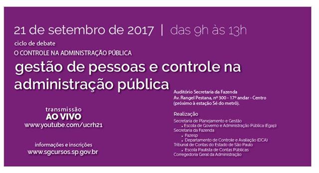 SPG promove Gestão de Pessoas e Controle na Administração Pública