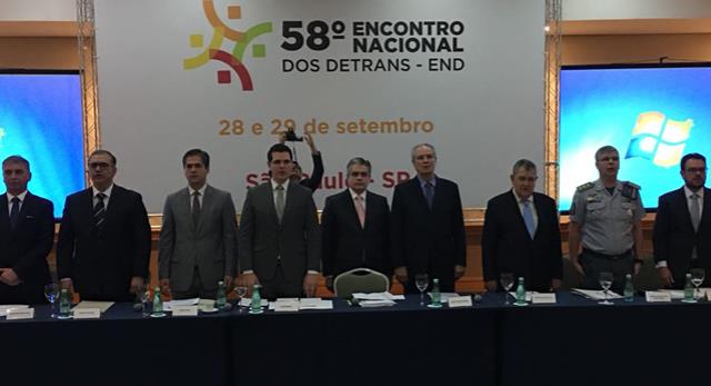 Secretário de Planejamento e Gestão participa do 58º Encontro Nacional dos Detrans