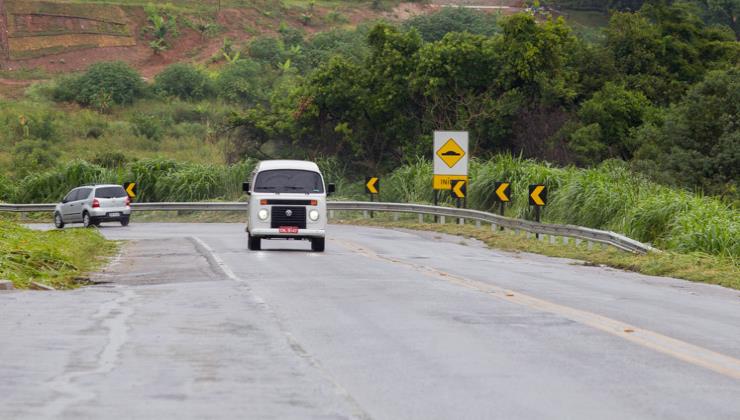 Em Ibiúna, começam as obras de modernização da rodovia SP-205